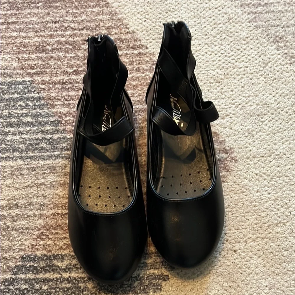 Classic Black Kids Shoes